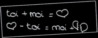 ..........Je t'aime........